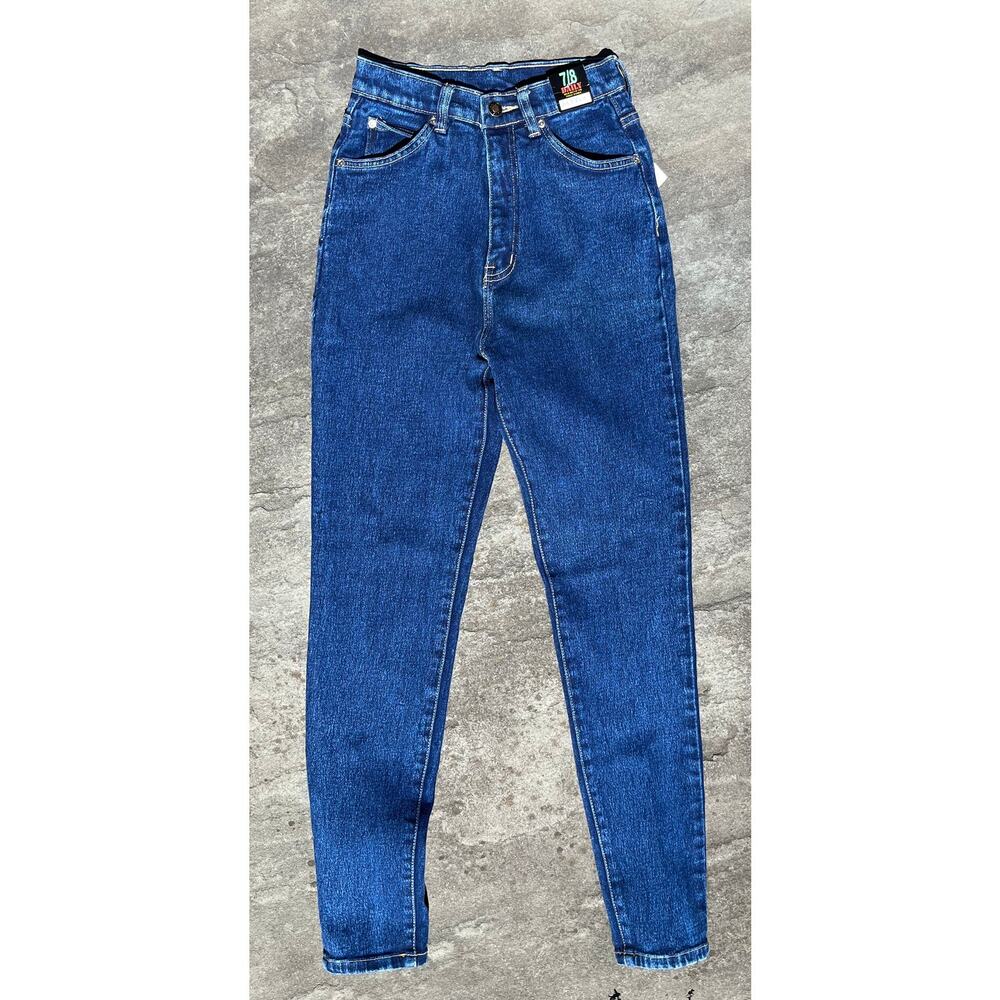 VTG Deadstock NWT Anti-Basic Daily Stretch High Rise Mom Jeans 24/25